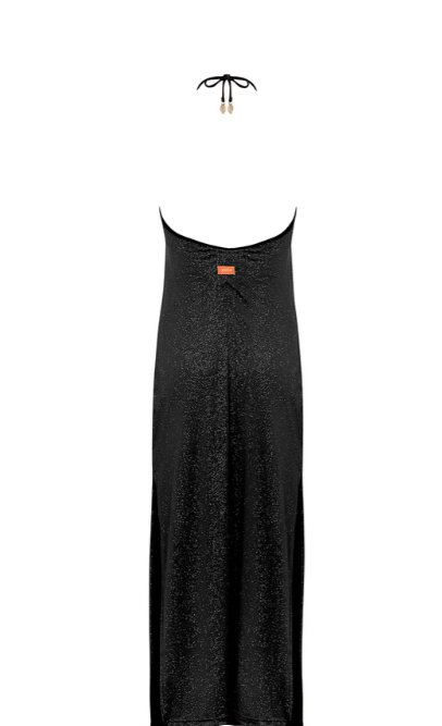 ABITO CORTO LUREX NERO. ABITO CORTO LUREX NERO.